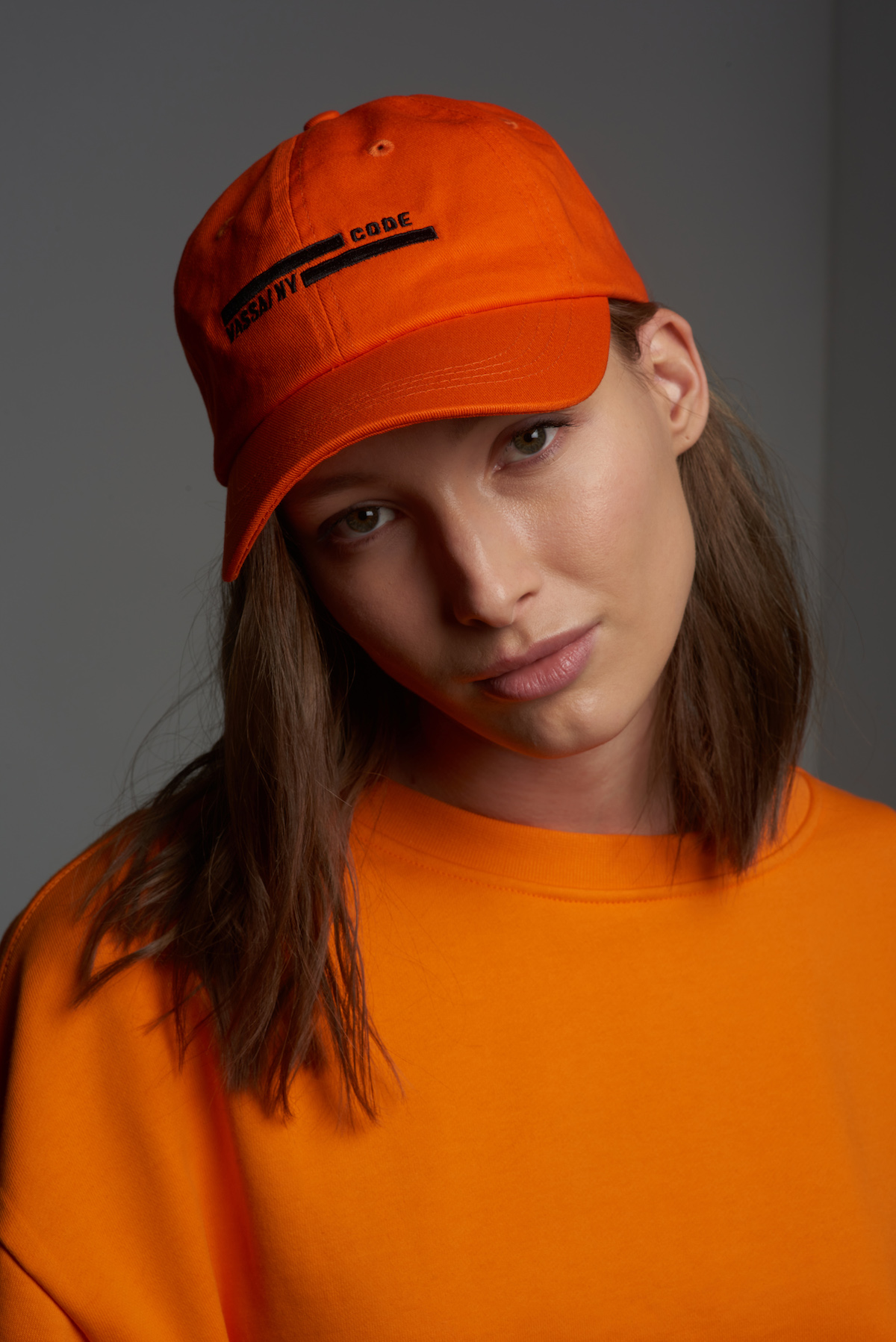Кепка VASSA CODE, пол женский, цвет оранжевый