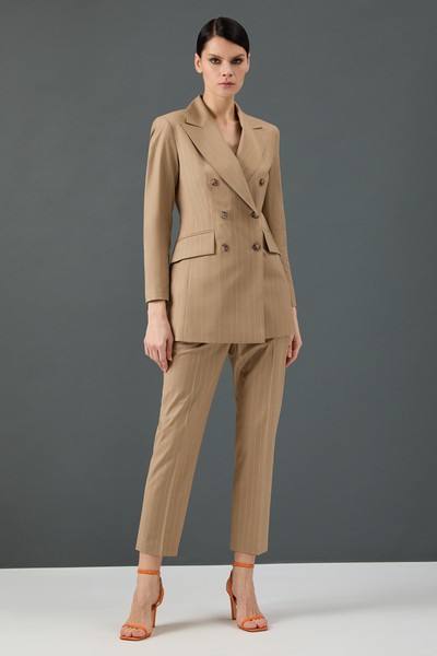 Жакет VASSA&Co, пол женский, цвет бежевый