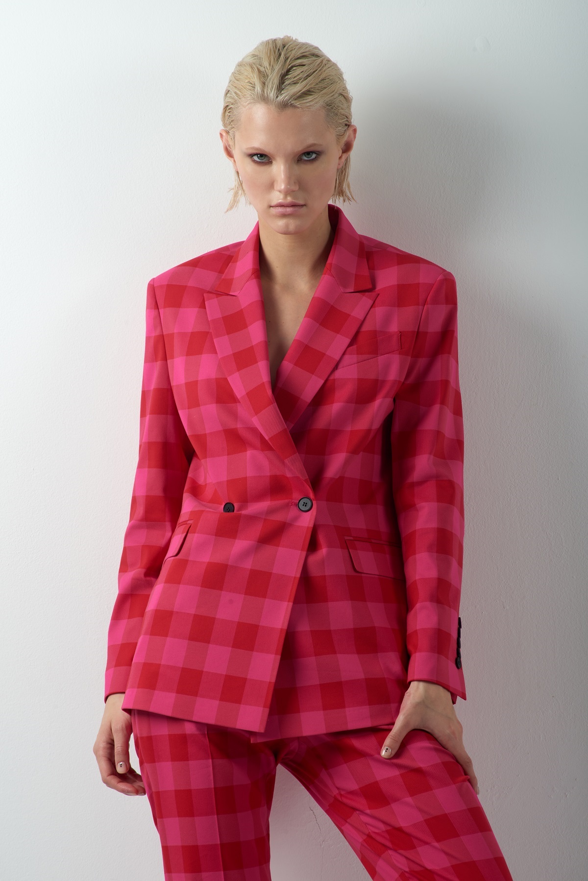 Жакет VASSA&Co, пол женский, цвет розовый