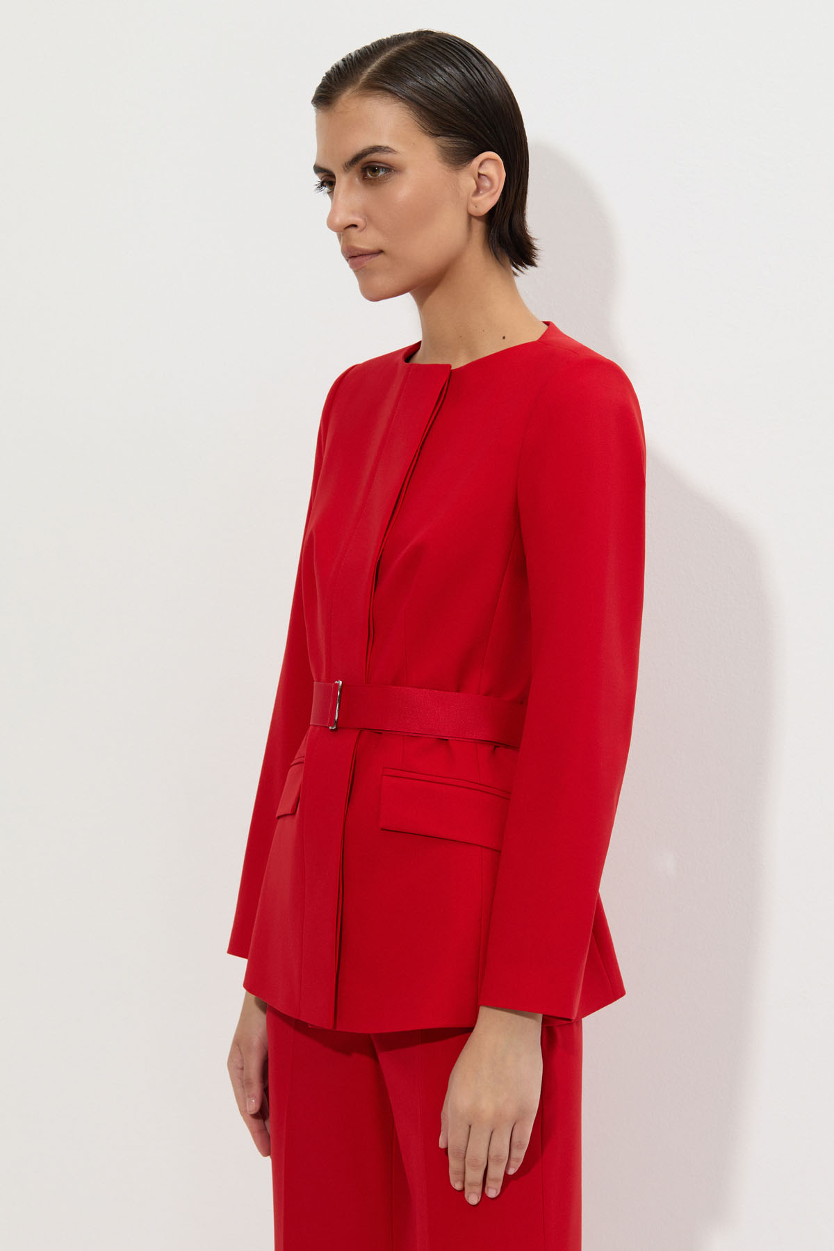 Жакет VASSA&Co, пол женский, цвет красный