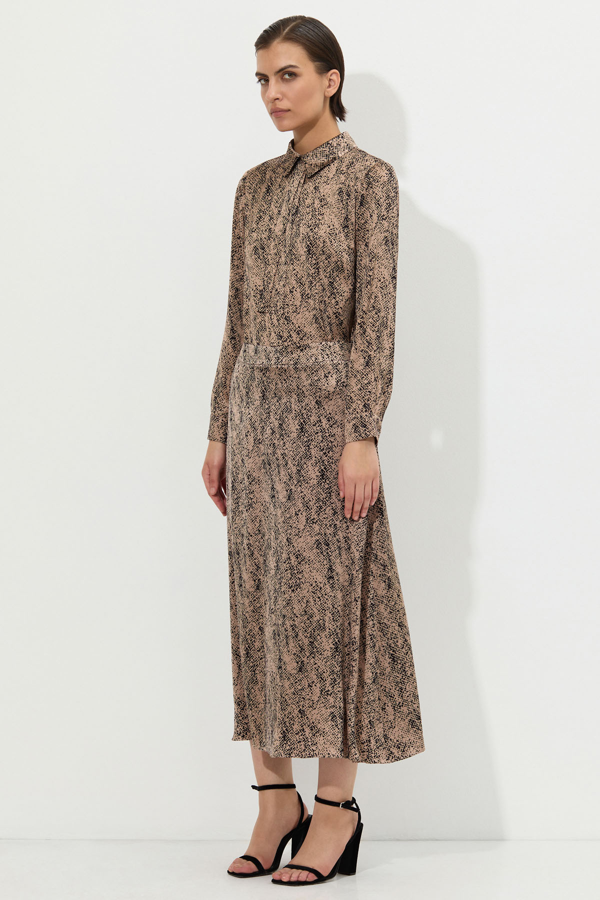 Skirt VASSA&Co, пол female, цвет brown