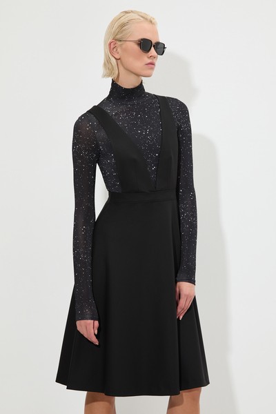 Dress VASSA&Co, пол female, цвет black
