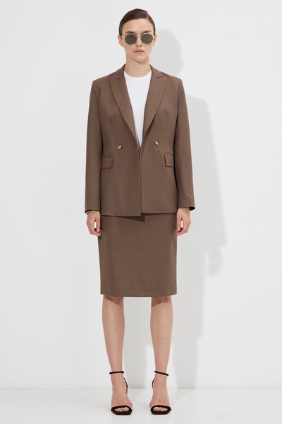 Skirt VASSA&Co, пол female, цвет brown