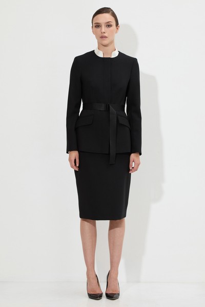 Skirt VASSA&Co, пол female, цвет black