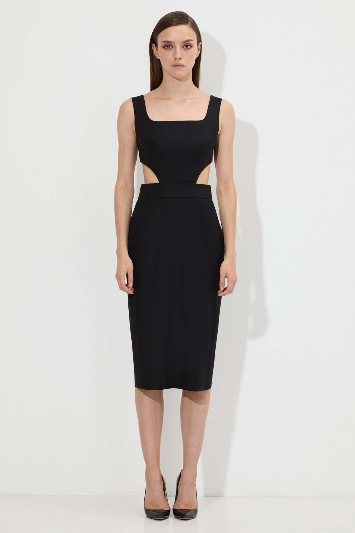 Dress VASSA&Co, пол female, цвет black
