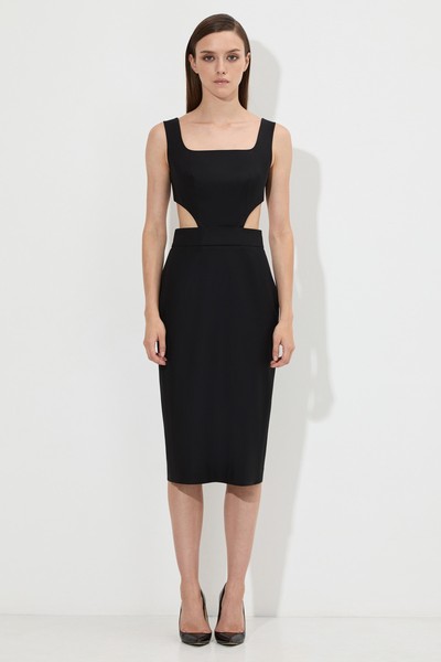 Dress VASSA&Co, пол female, цвет black