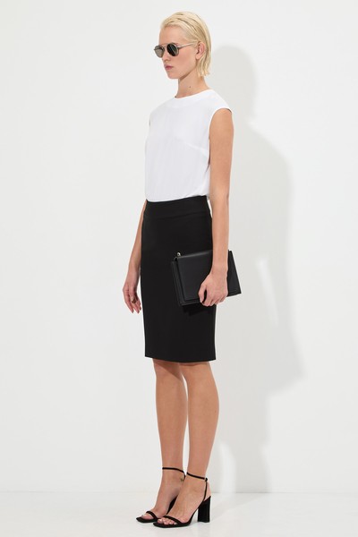 Юбка VASSA&Co, пол женский, цвет черный