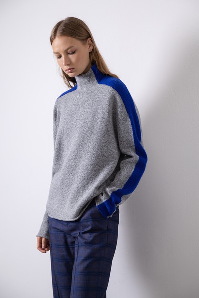 Джемпер женский VASSA CODE, пол женский, цвет серый