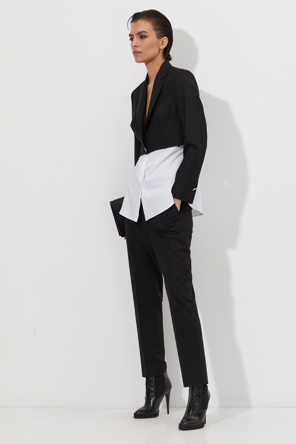 Jacket VASSA&Co, пол female, цвет black