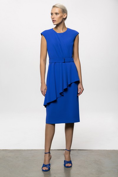 Платье VASSA&Co, пол female, цвет синий