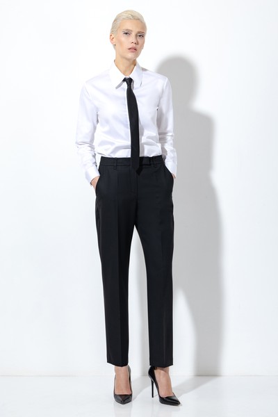 Базовые брюки VASSA&Co, пол женский, цвет черный