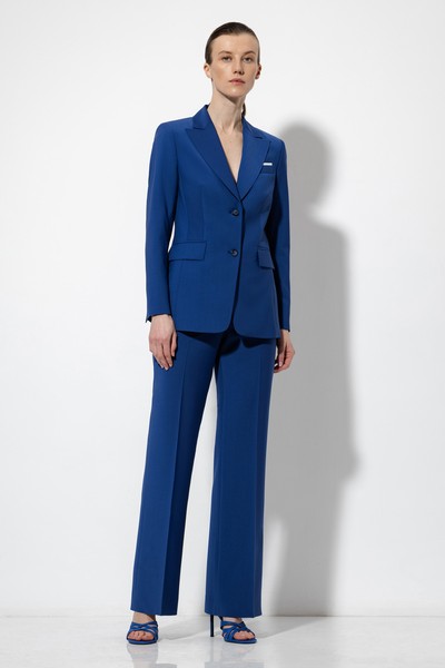 Жакет VASSA&Co, пол женский, цвет синий