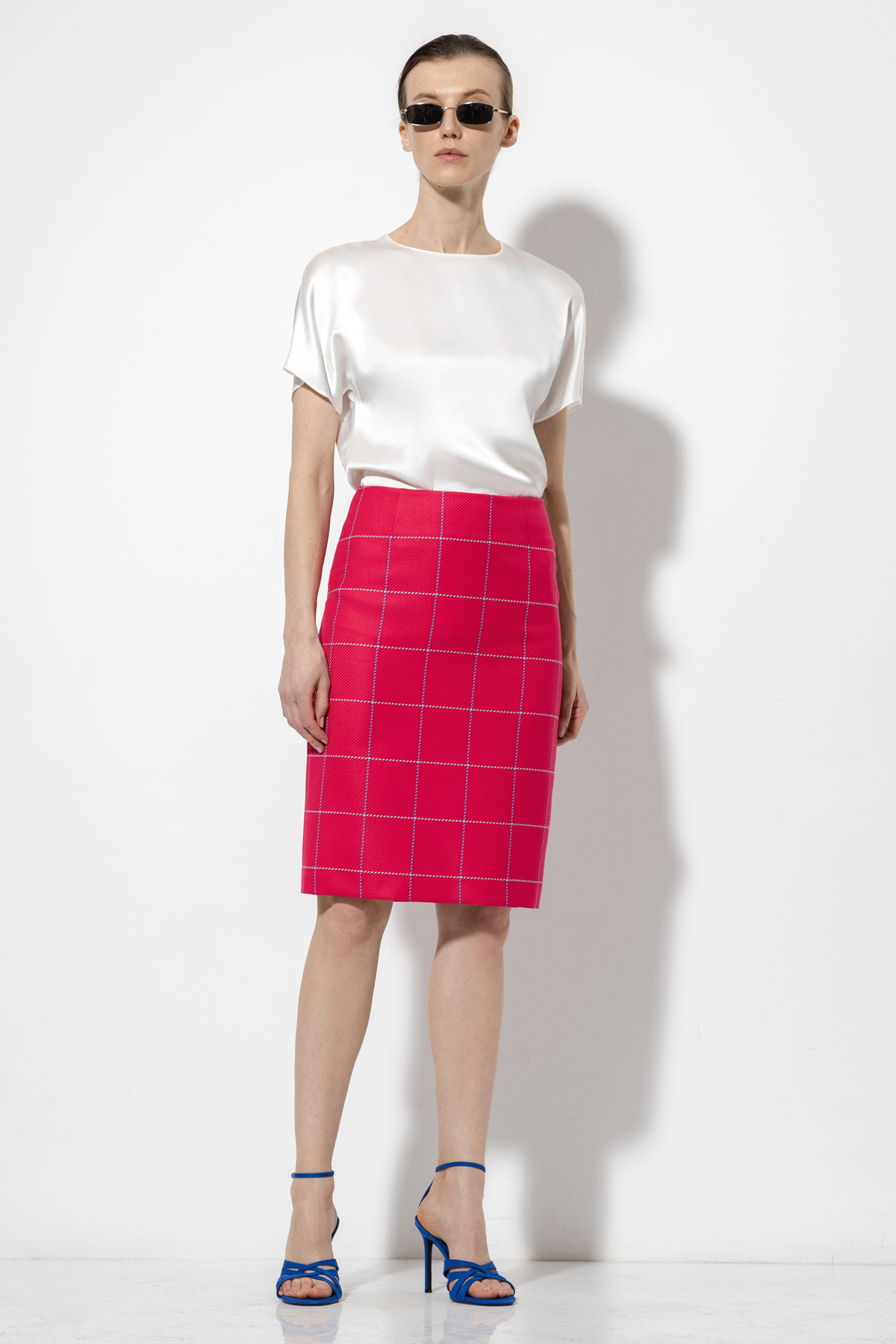 Юбка VASSA&Co, пол женский, цвет розовый