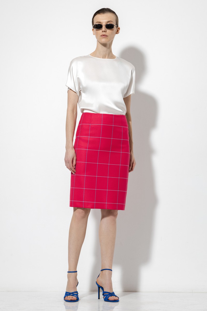 Юбка VASSA&Co, пол женский, цвет розовый