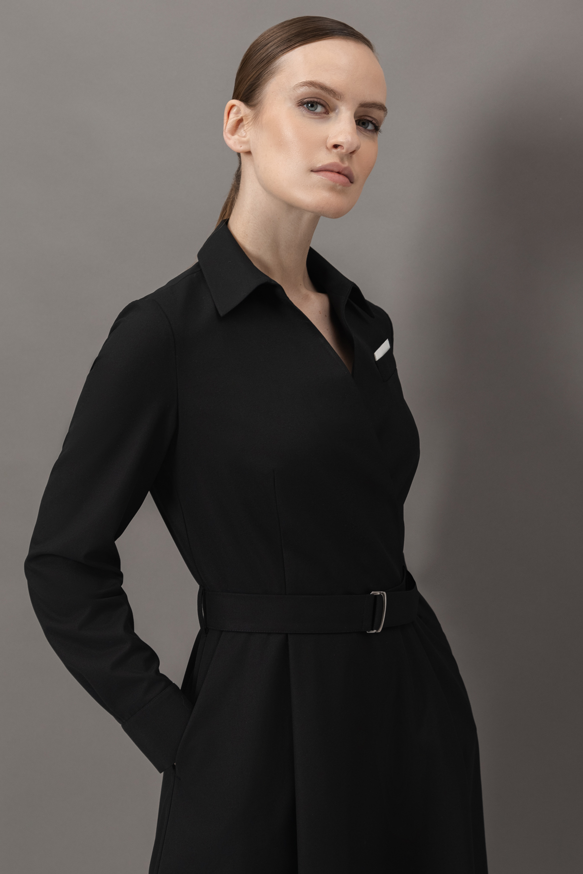 Платье VASSA&Co, пол female, цвет black