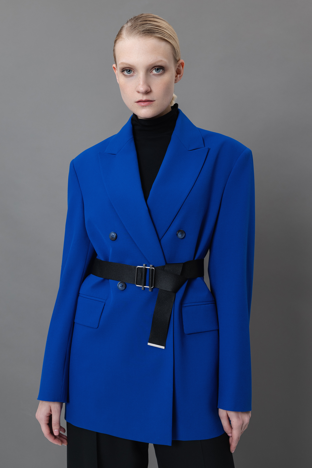 Пояс VASSA&Co, пол женский, цвет черный