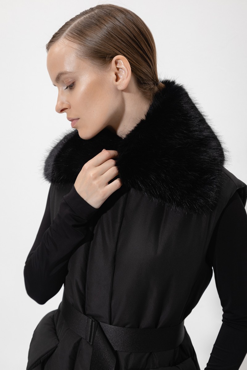 Vest VASSA&Co, пол female, цвет black