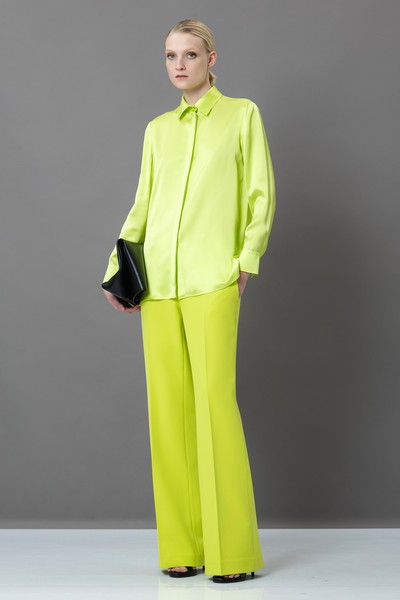 Рубашка VASSA&Co, пол женский, цвет желтый