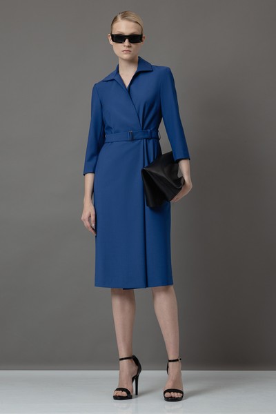 Платье VASSA&Co, пол женский, цвет синий