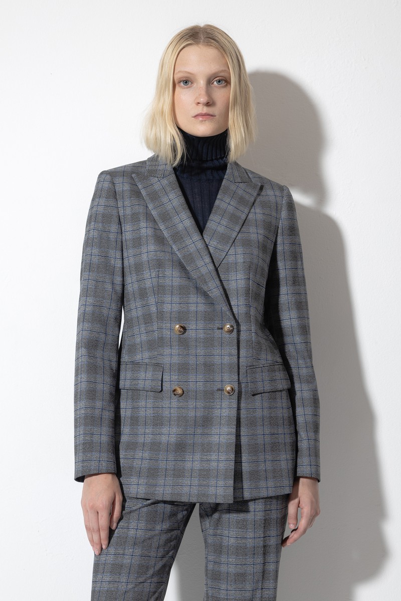 Удлиненный жакет VASSA CODE, пол женский, цвет серый