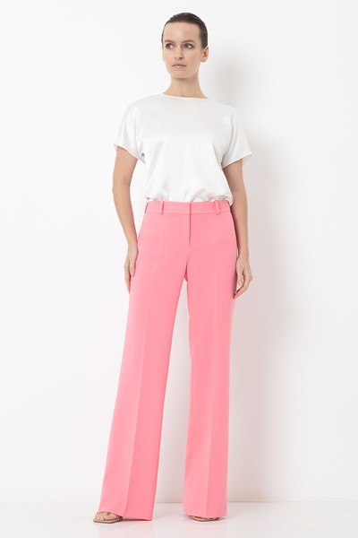 Брюки VASSA&Co, пол женский, цвет розовый