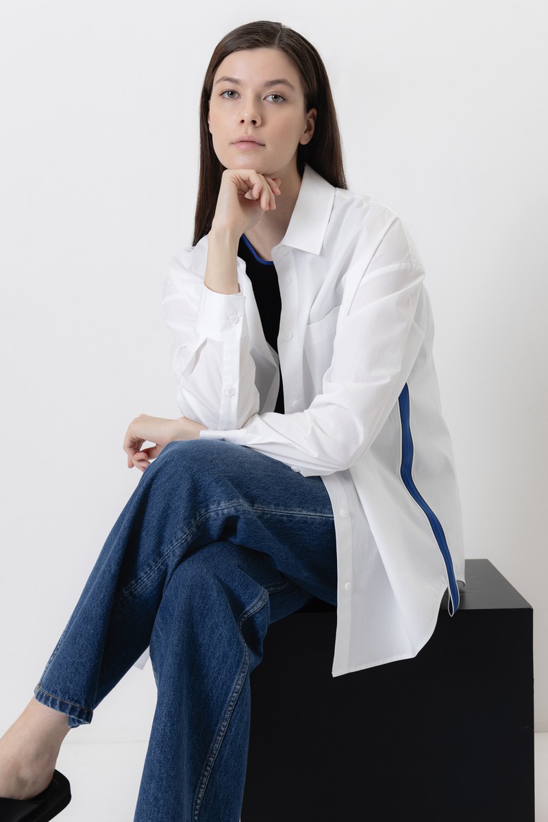 Blouse , пол female, цвет white