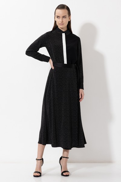 Платье-трансформер , пол женский, цвет черный