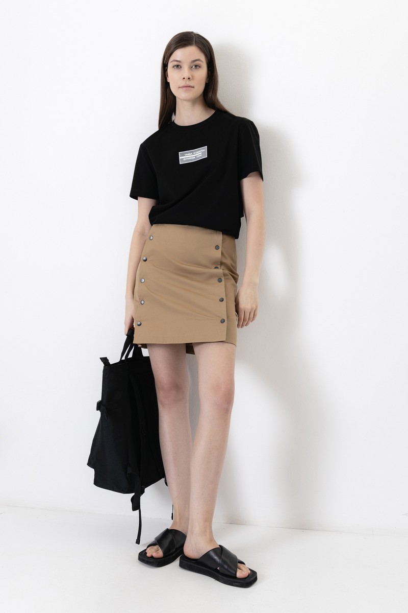 Skirt , пол female, цвет brown
