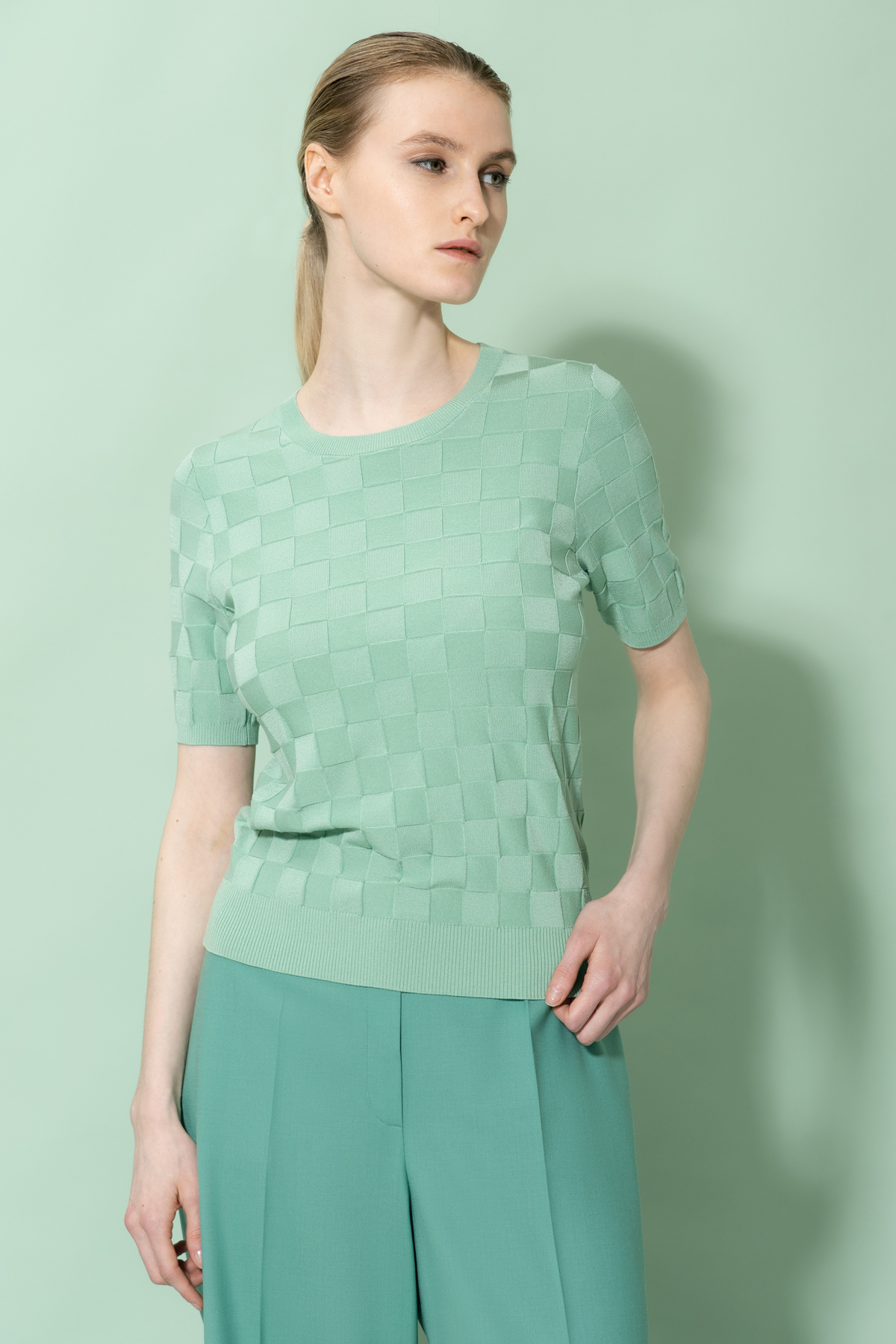 Sweater , пол female, цвет голубой