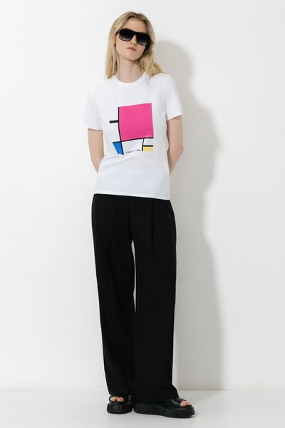 Футболка VASSA CODE, пол женский, цвет белый