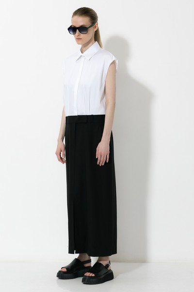 Платье VASSA&Co, пол женский, цвет черный