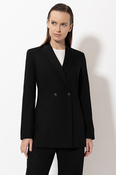 Жакет VASSA&Co, пол женский, цвет черный