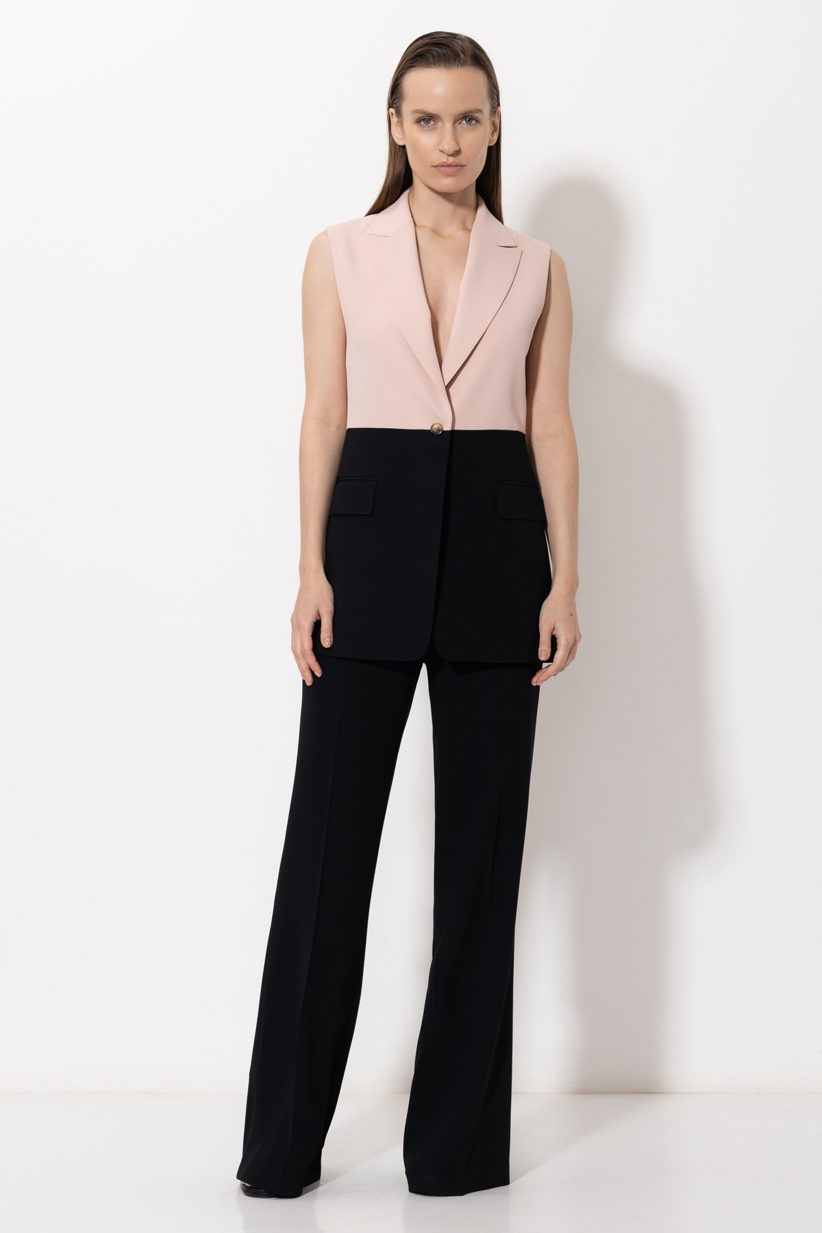 Жилет VASSA&Co, пол женский, цвет розовый