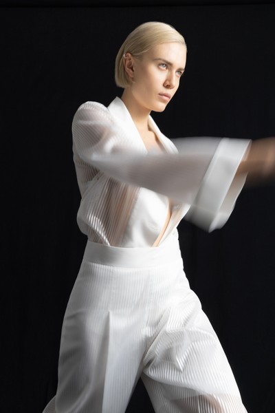 Jacket VASSA&Co, пол female, цвет white