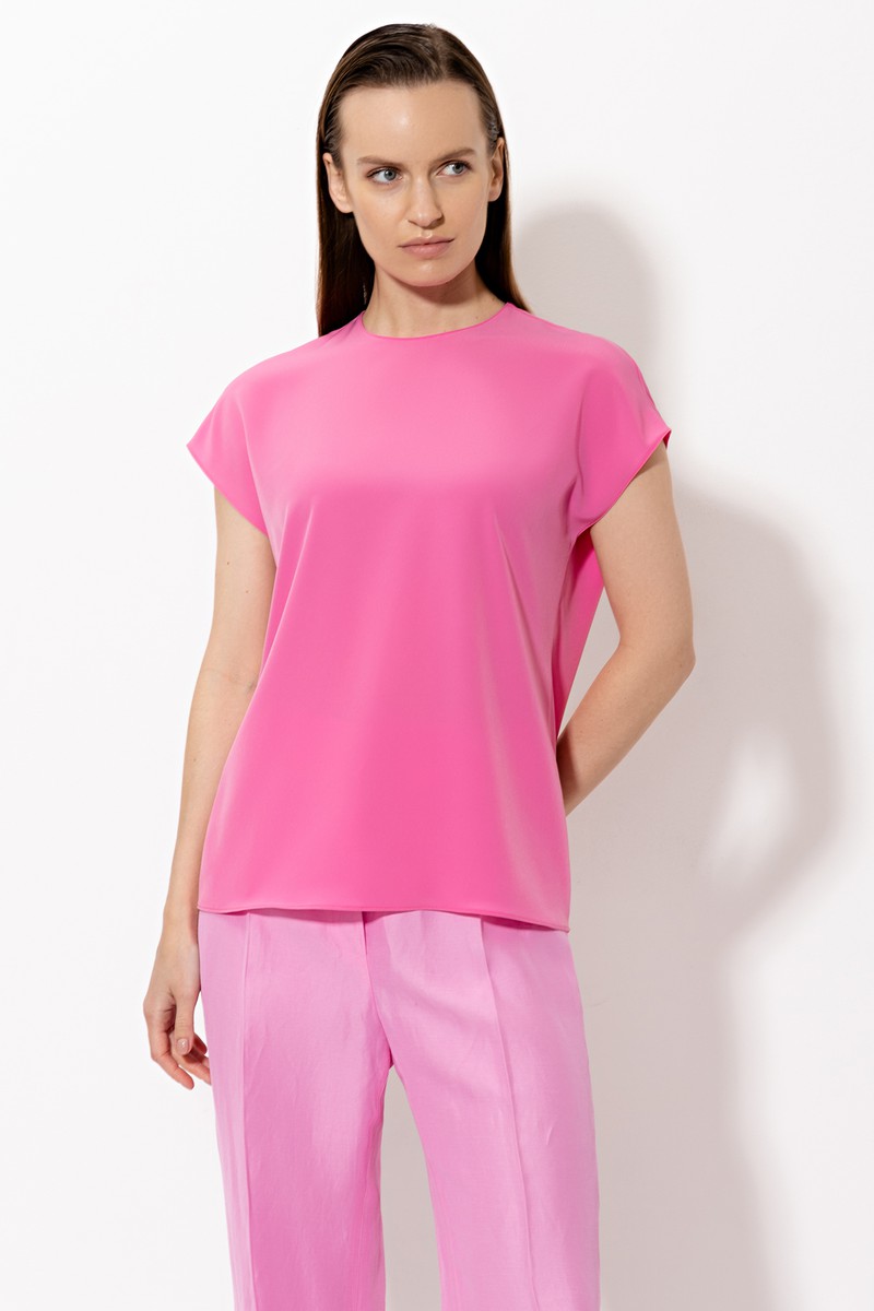 Blouse VASSA&Co, пол female, цвет pink