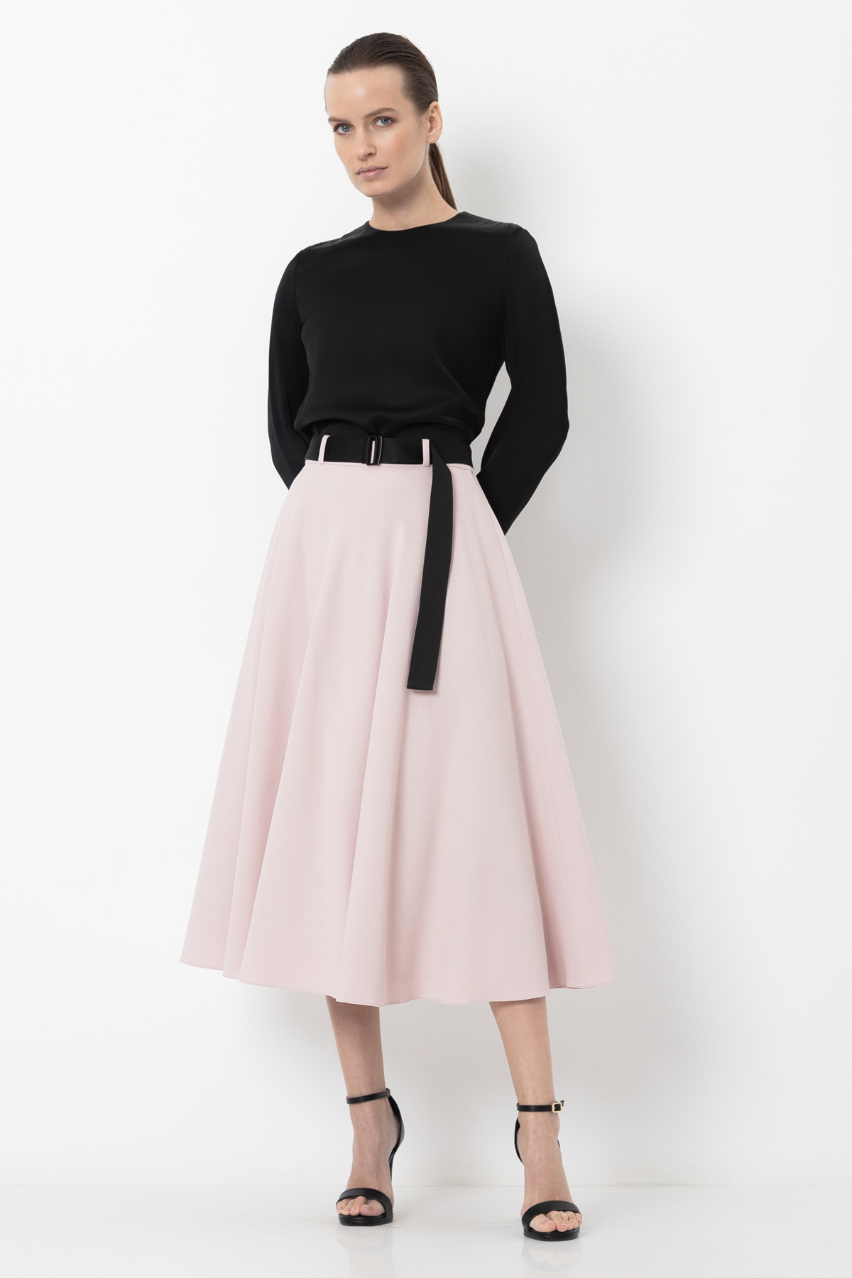 Юбка VASSA&Co, пол женский, цвет розовый