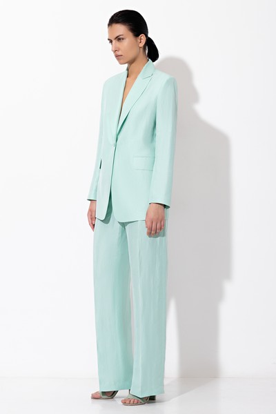 Брюки VASSA&Co, пол женский, цвет голубой