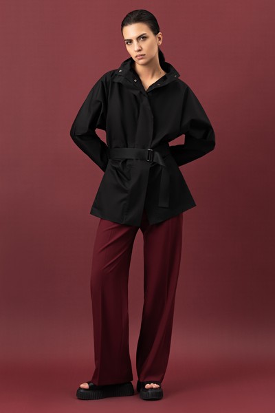 Легкая куртка из хлопка , пол женский, цвет черный