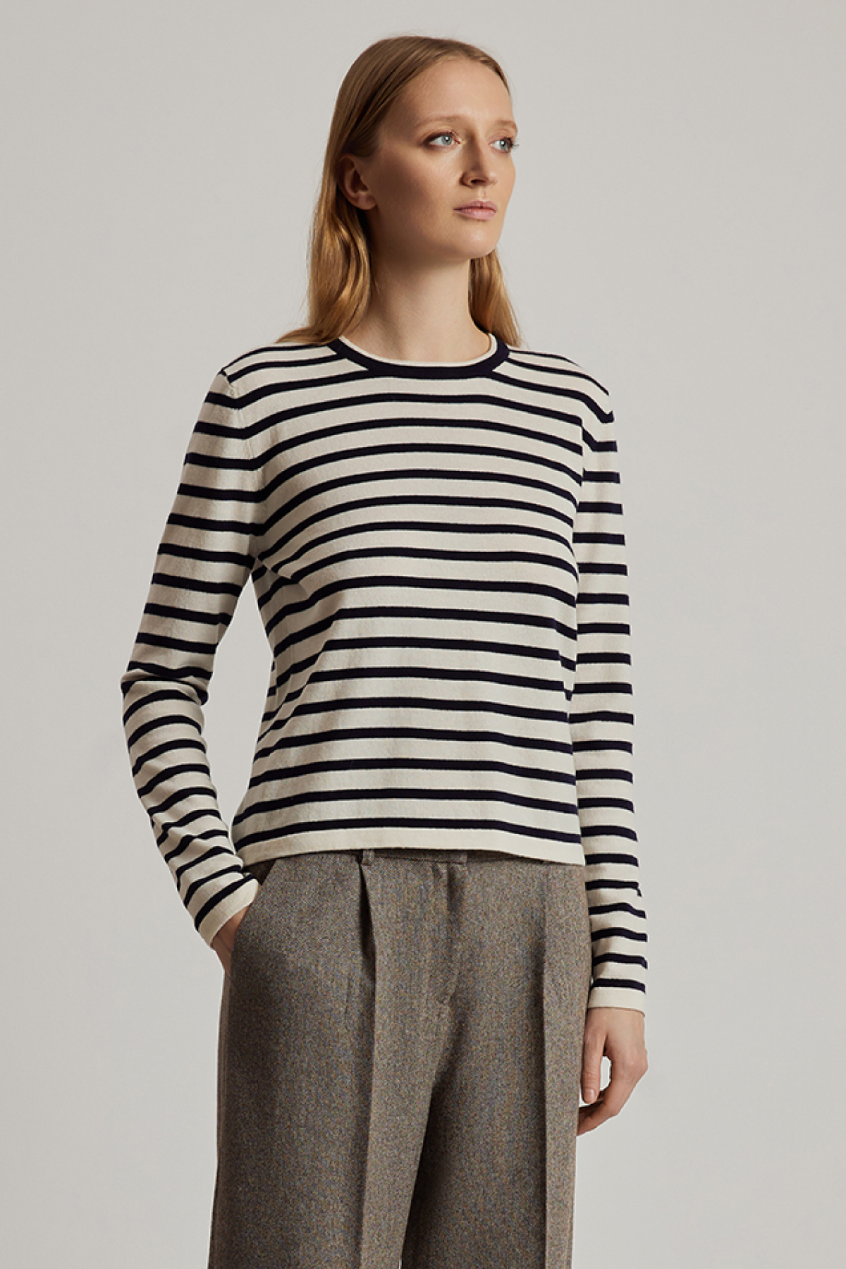 Джемпер VASSA CODE, пол женский, цвет белый