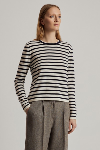 Джемпер VASSA CODE, пол женский, цвет белый