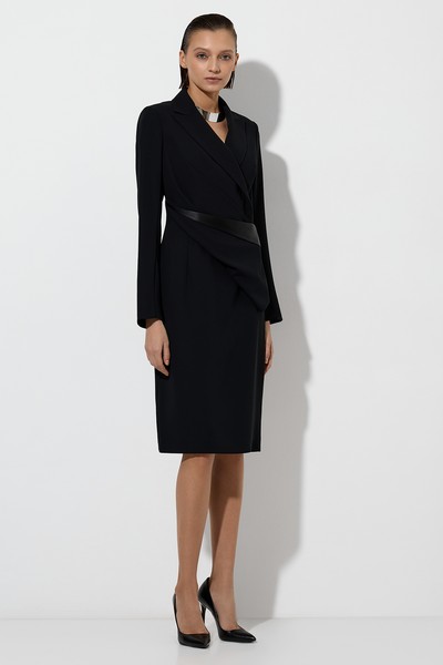 Платье VASSA&Co, пол женский, цвет черный