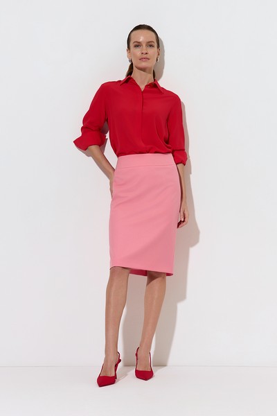 Skirt VASSA&Co, пол female, цвет pink