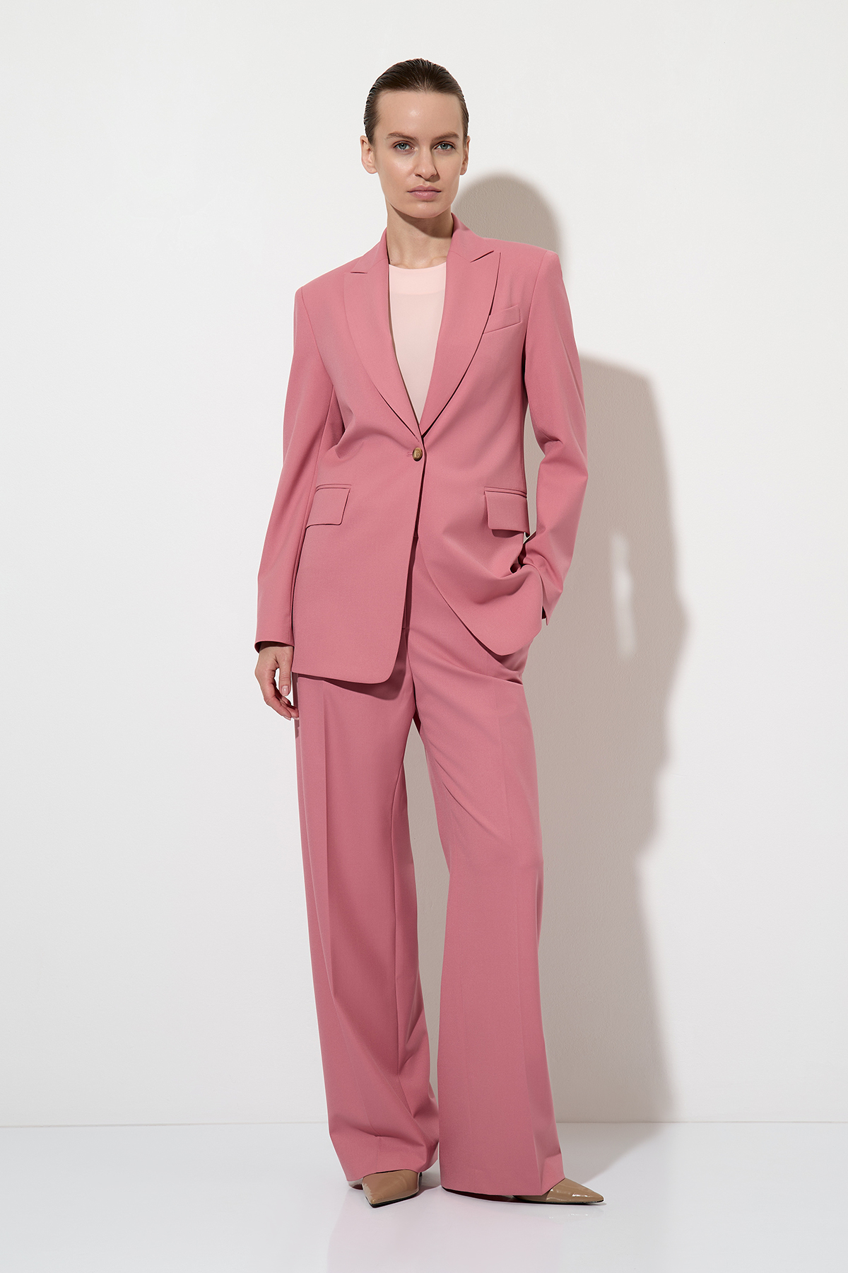 Жакет VASSA&Co, пол женский, цвет розовый