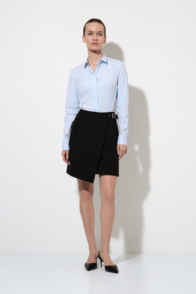 Юбка VASSA&Co, пол женский, цвет черный