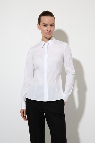 Blouse VASSA&Co, пол female, цвет white