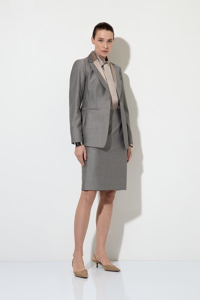 Юбка VASSA&Co, пол женский, цвет серый