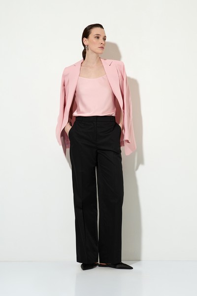 Trousers VASSA&Co, пол female, цвет black