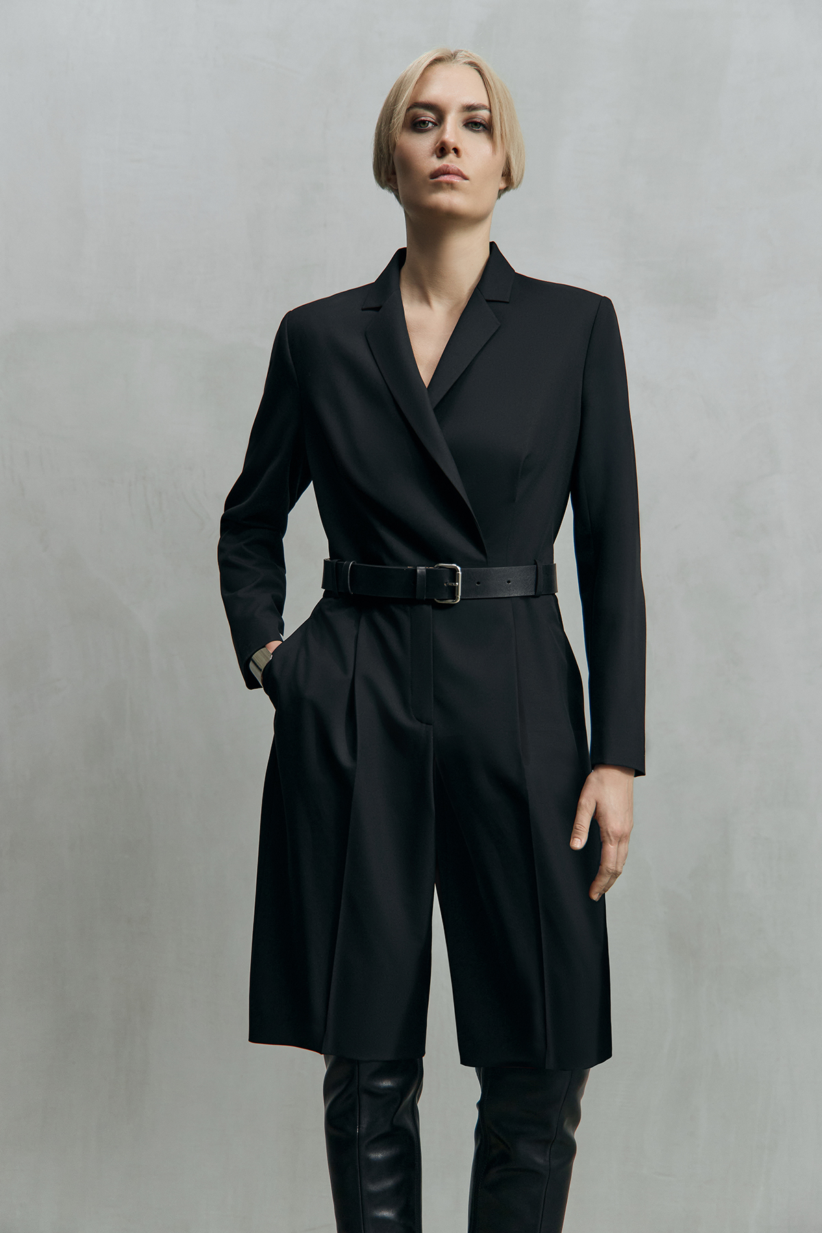 Overalls VASSA&Co, пол female, цвет black