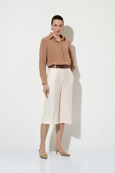 Бриджи , пол женский, цвет молочный