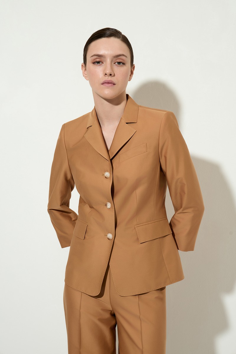 Жакет VASSA&Co, пол female, цвет бежевый
